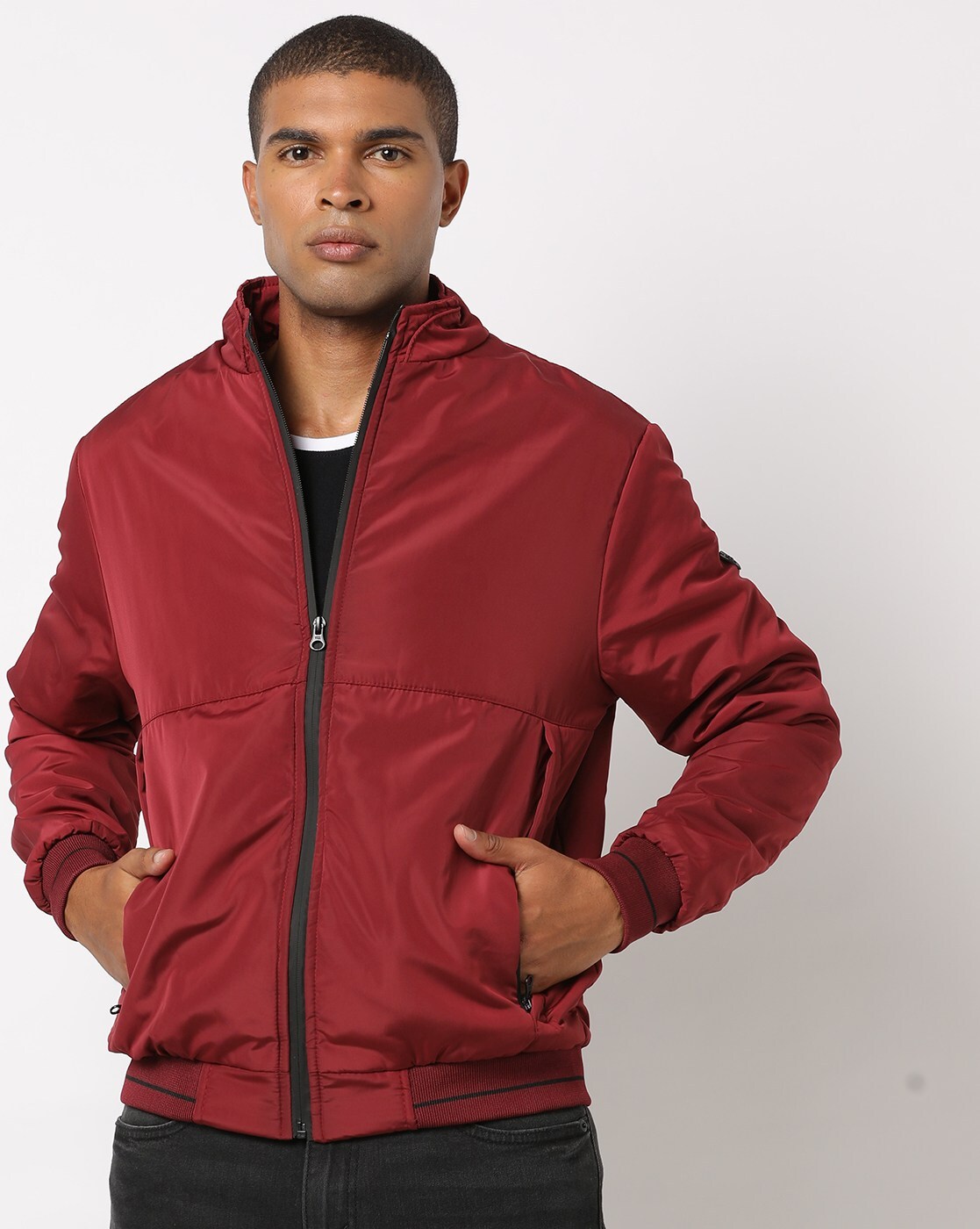 Buy Maroon Jackets Coats for Men by The Indian Garage Co Online