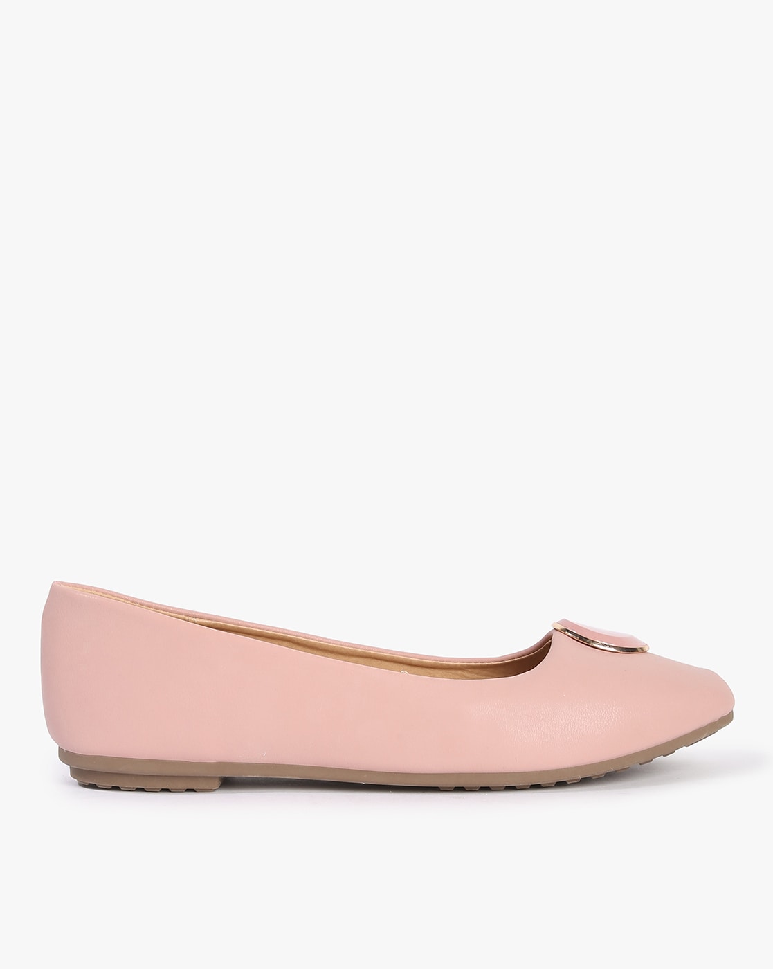 Nude pink outlet flat shoes