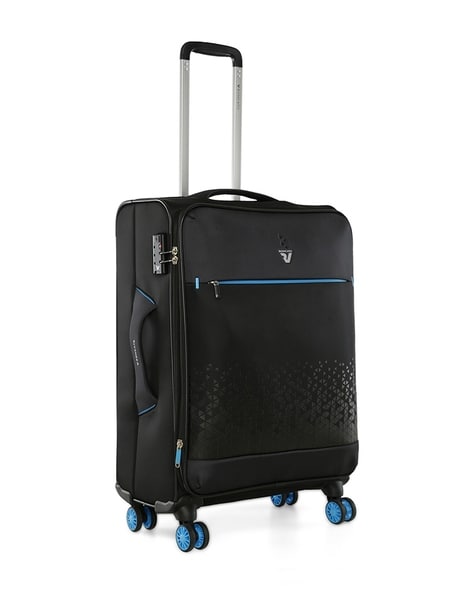Buy Roncato Trolley with 360 Degree Rotating Wheel, Blue Color Women