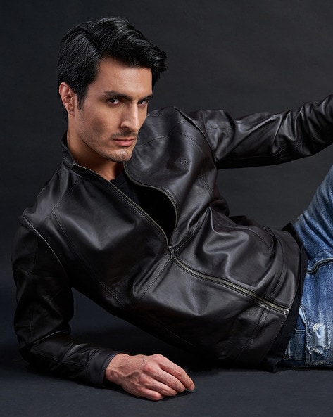 Aggregate more than 163 pure leather jacket for men super hot