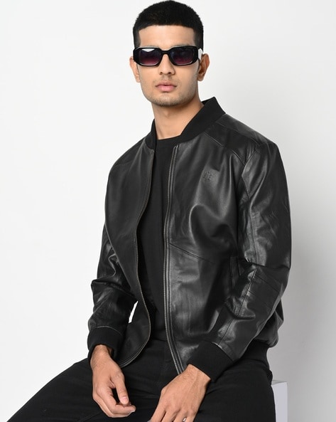 Karl Lagerfeld Zipped Biker Jacket - Farfetch