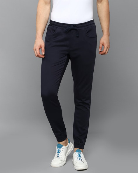 Cotton Solid Regular Fit Men's Track Pant -