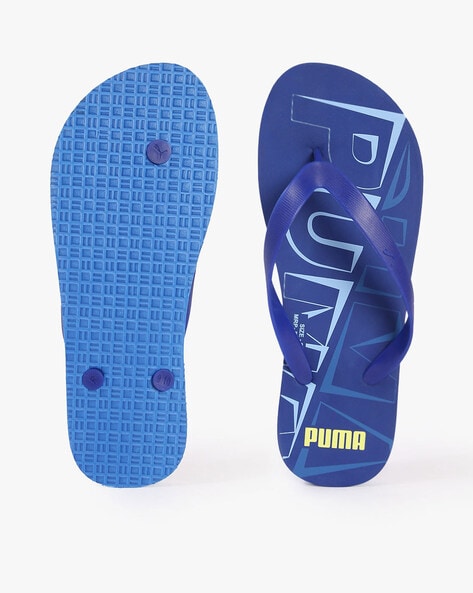 Puma blue deals thong flip flop