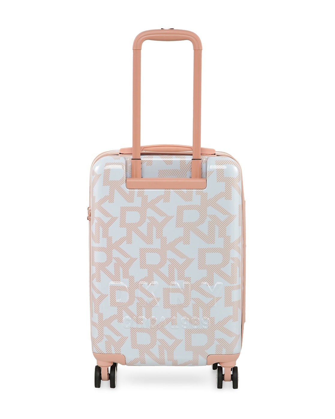 Buy DKNY Brand Print Trolley with 360 Degree Rotating Wheel, Grey Color  Men