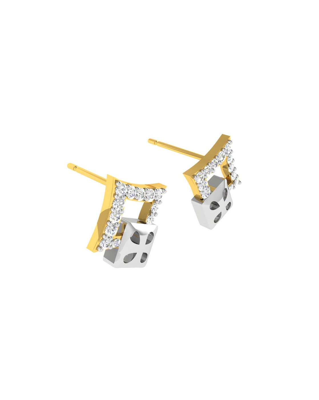 Buy Miami Fashion Jewellery Gold Stainless Steel Black Studs Earings/ Earrings for Men/Boys/Boyfriend/ - BALI-132 Online at desertcartINDIA