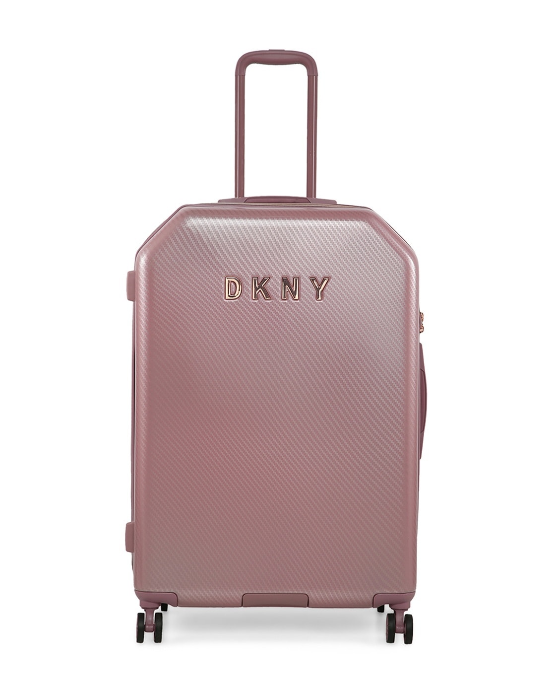 DKNY Allure 2.0 Range Rouge Metallic Color Hard Case Abs Pc Film Medium  Size Luggage : Amazon.in: Fashion