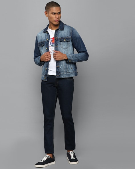 Allen solly cheap denim jacket