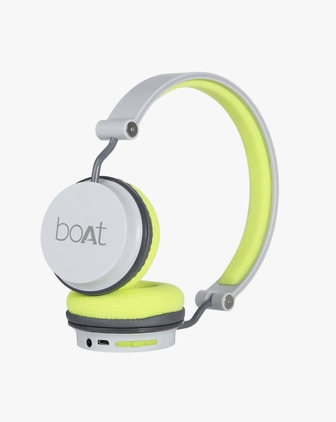 Buy Green White Headphones for Tech by boAt Online Ajio