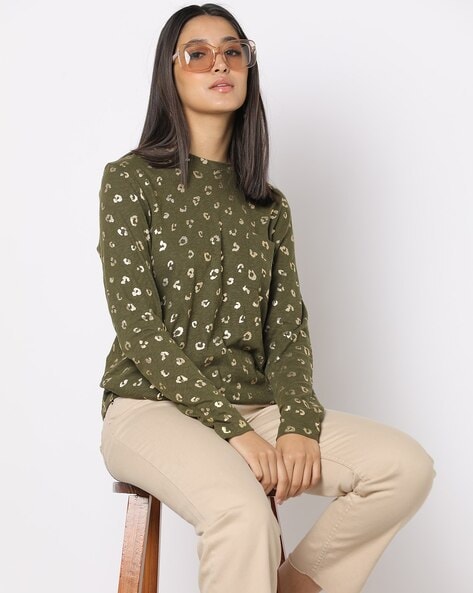 Buy Khaki Tops for Women by Marks & Spencer Online |