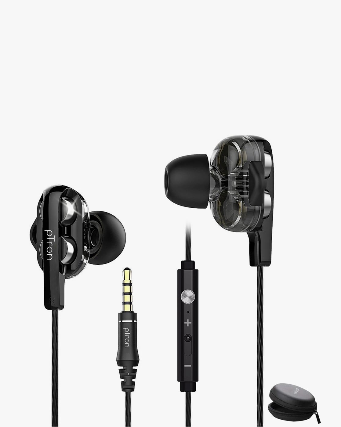 Buy Black Headphones for Tech by pTron Online Ajio