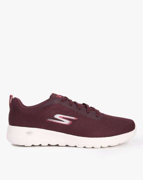 Burgundy best sale skechers shoes