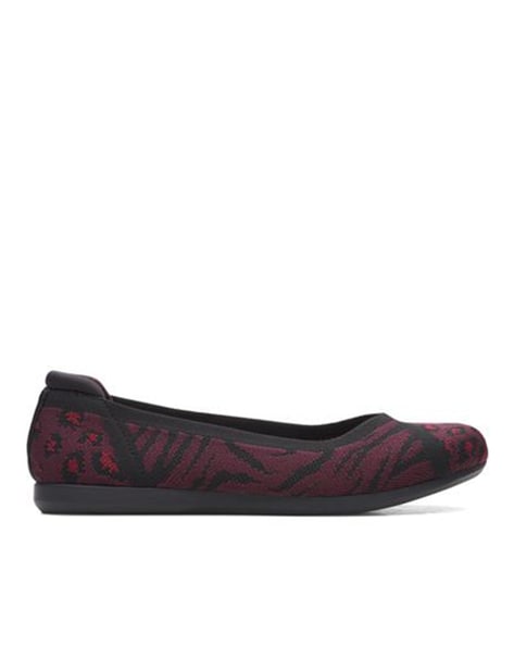 Clarks Animal Print Slip-Ons Casual Shoes