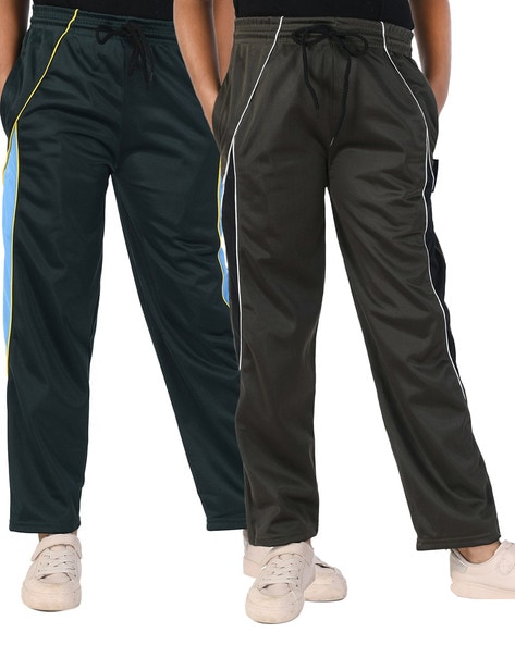 Buy VH FLEX Solid Cotton Nylon Regular Fit Men's Track Pants | Shoppers Stop