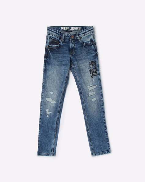 Buy Blue Jeans for Boys by Pepe Jeans Online