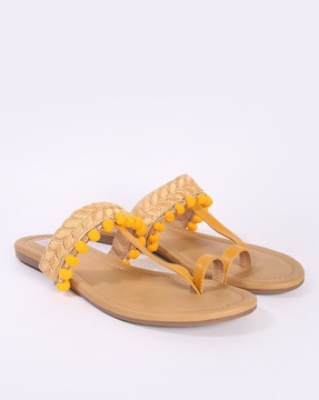 Chappals for Women on Sale Buy womens Flats Flip Flops and Slippers Online AJIO