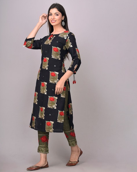 Buy Ankle Length Kurti Online In India  Etsy India