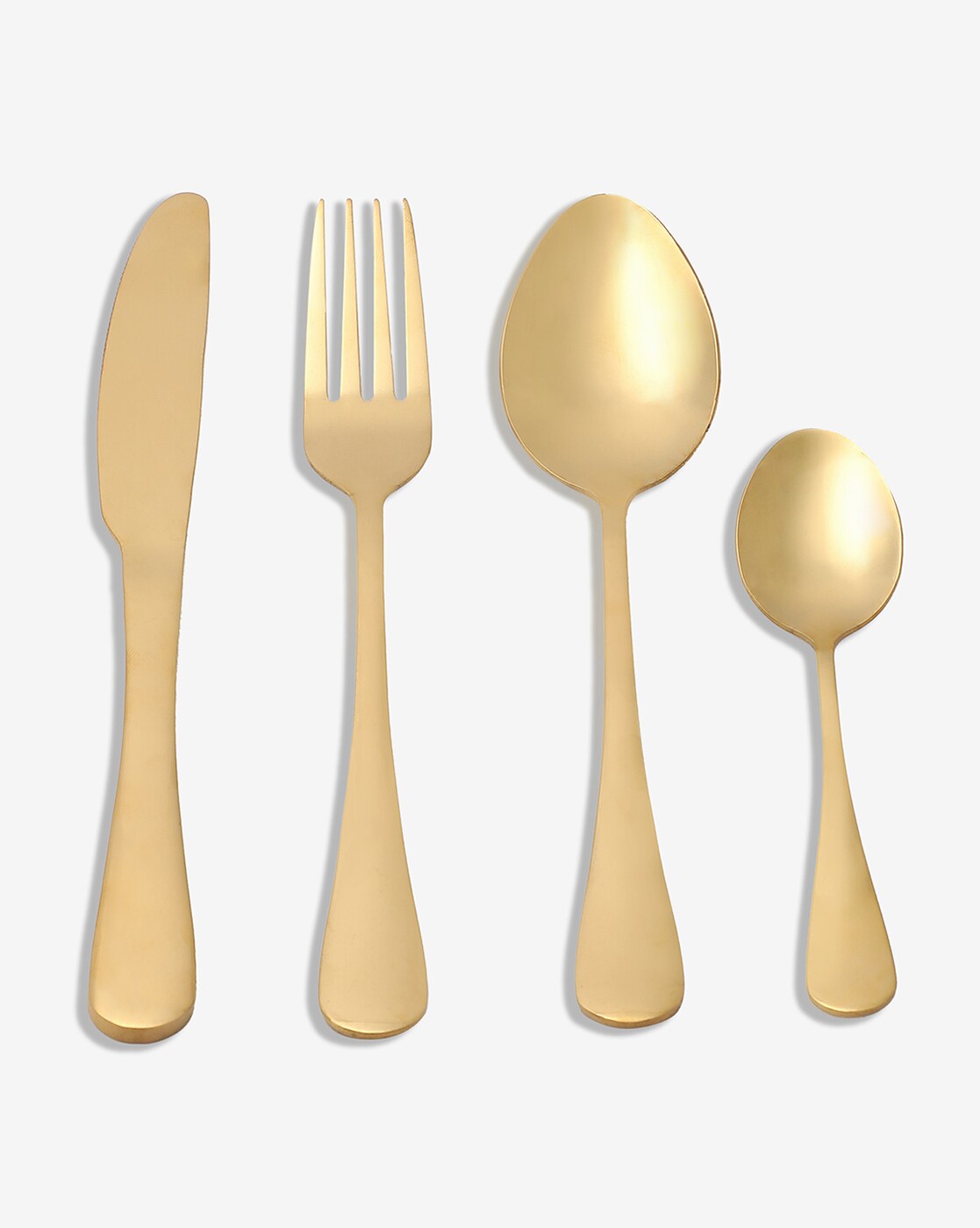 Buy Gold/Brown Cutlery for Home & Kitchen by Bonhomie Online