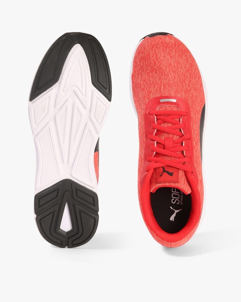 Puma red clearance ribbon shoes