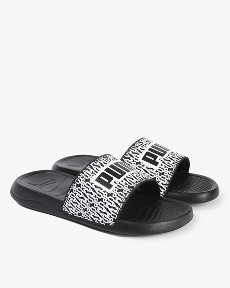 Buy Black Sandals for Men by Puma Online Ajio