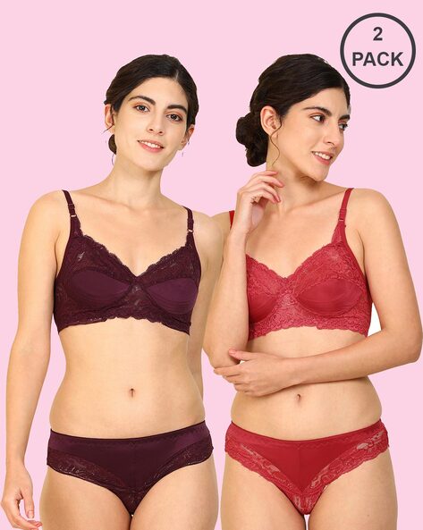 Buy Multicoloured Lingerie Sets for Women by AROUSY Online