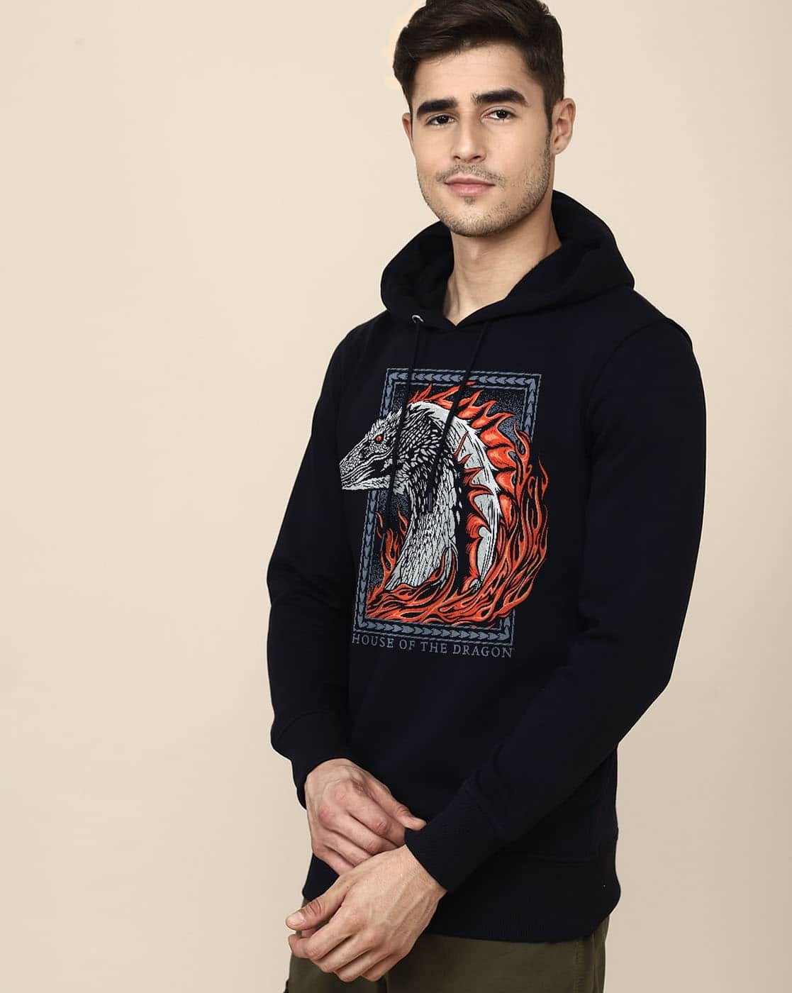 Buy Navy blue Sweatshirt u0026 Hoodies for Men by Free Authority Online |  Ajio.com