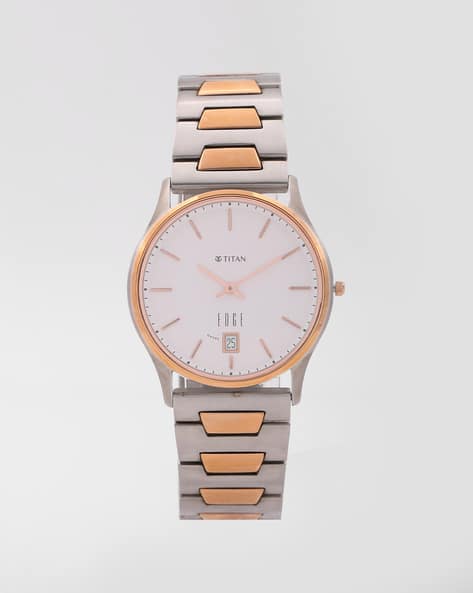 1683KM01 Analogue Watch with Stainless Steel Strap