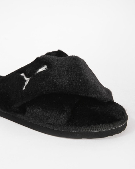 Puma best sale slippers fluffy