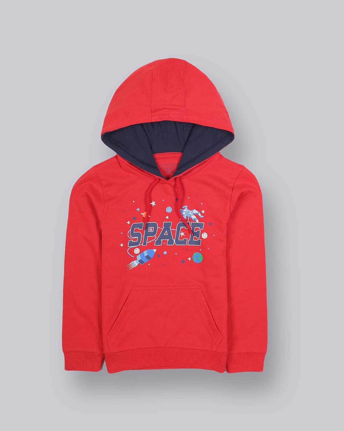 Buy Red Sweatshirts & Hoodie for Boys by PLUMTREE Online | Ajio.com
