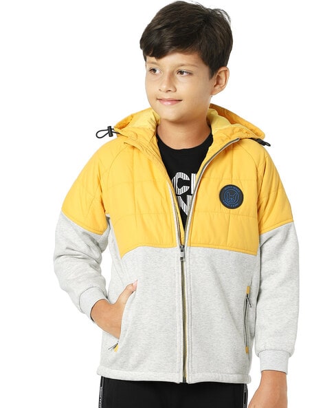 Boys' Reversible Mt Chimbo Full-Zip Hooded Jacket | The North Face