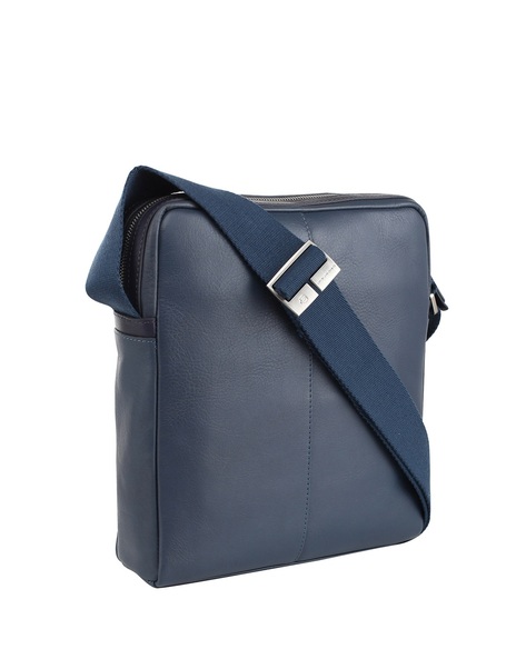 Buy Piquadro CA4111W82/BLU Backpacks Cary Messenger Bag