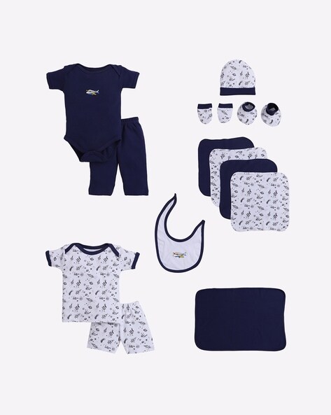 Buy Blue & White Sets for Infants by NINO BAMBINO Online