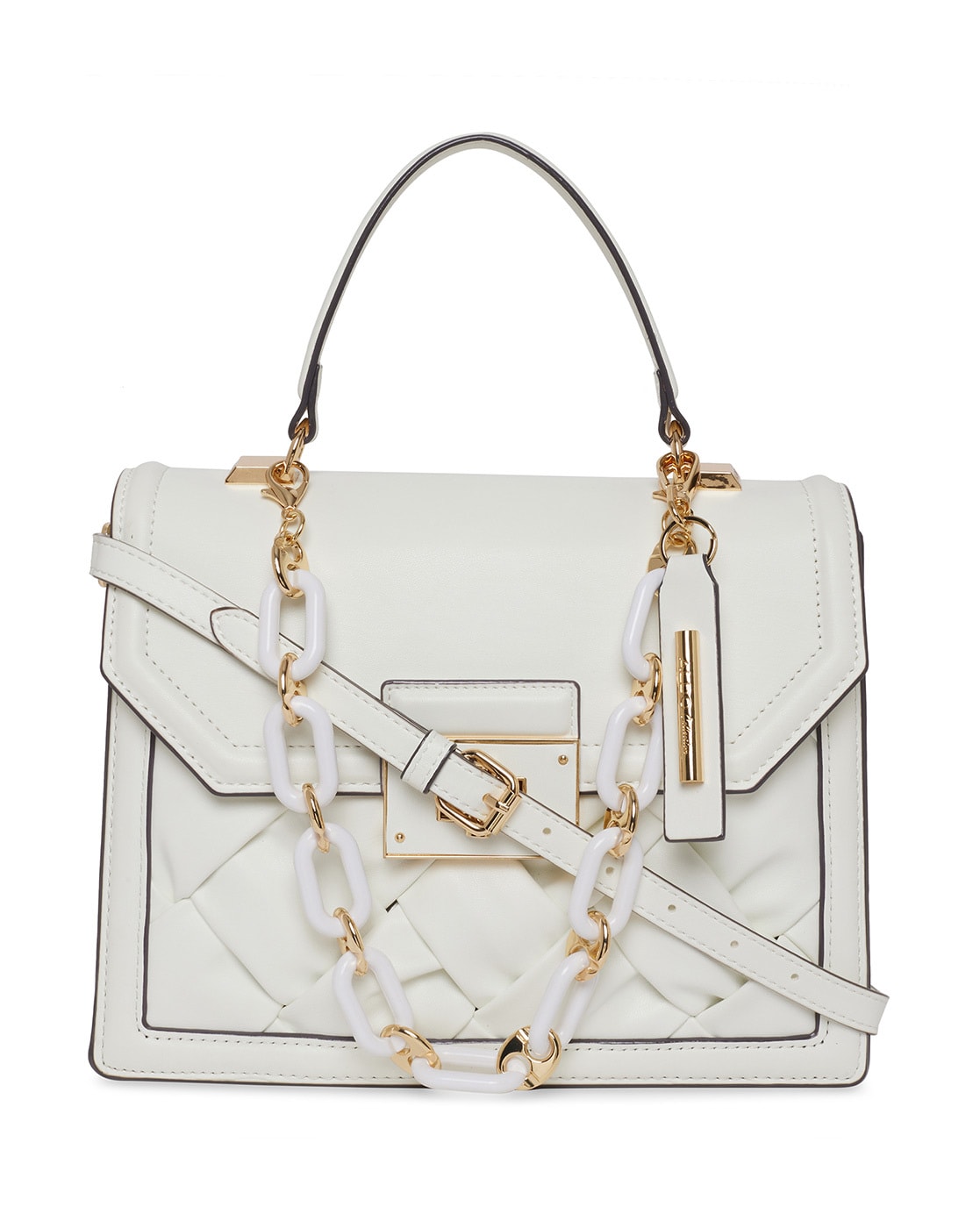 Buy ALDO Women White Handbag White Online @ Best Price in India