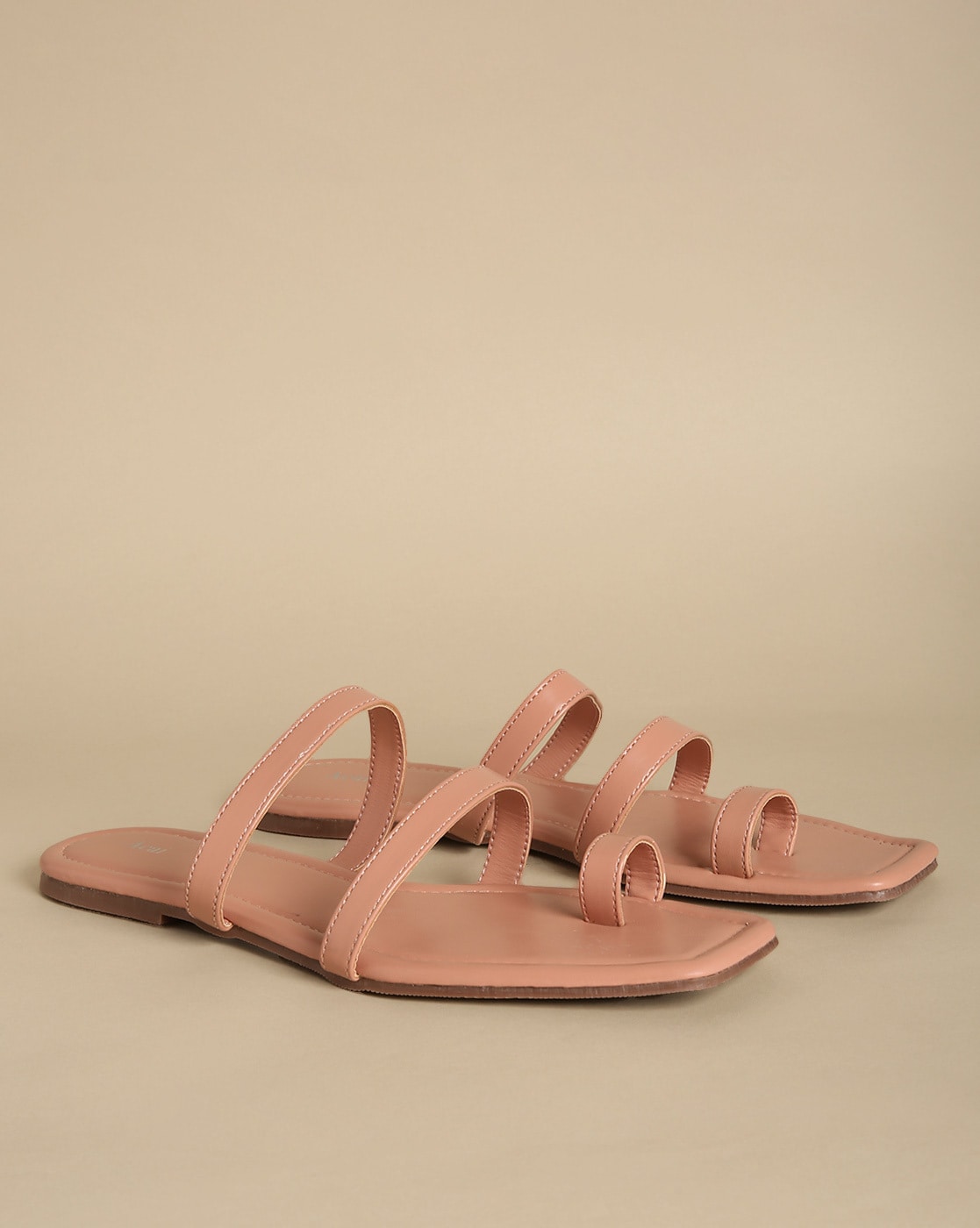 Leather sandals in pink - Dries Van Noten | Mytheresa