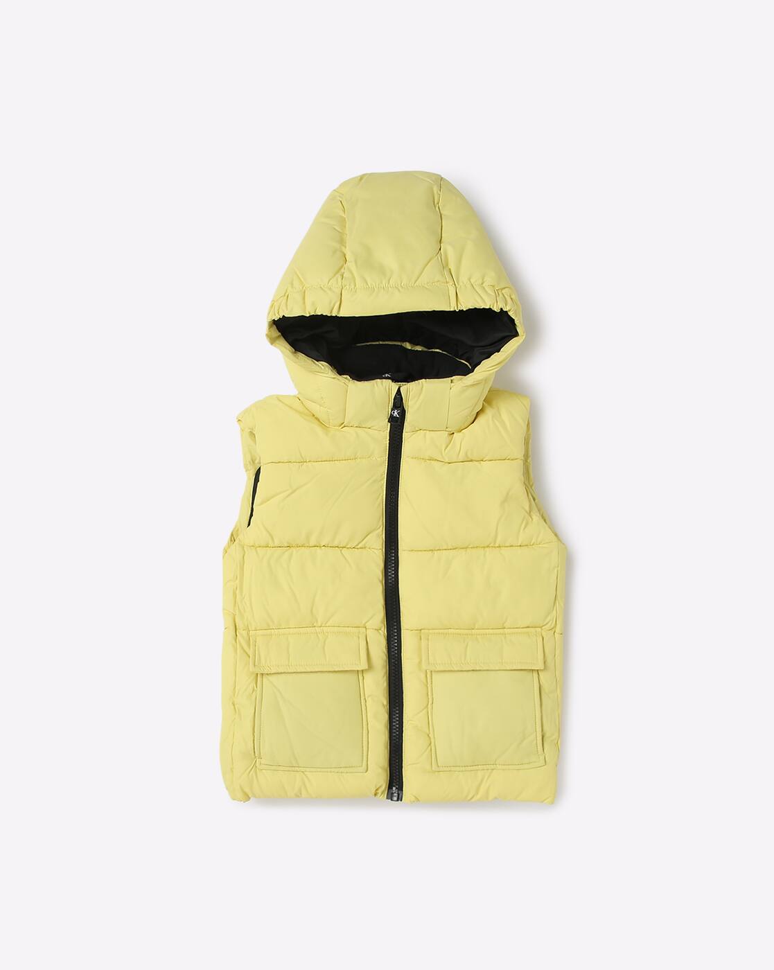 Iridescent hooded puffer jacket calvin klein Clearance