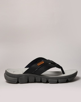 Buy Black Flip Flop Slippers for Men by EL PASO Online Ajio