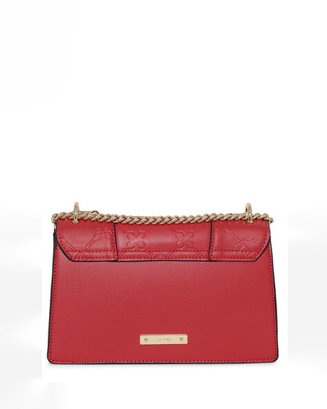Buy ALDO Women Red Handbag Medium Red Online @ Best Price in India |  Flipkart.com