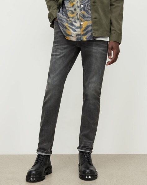 Rex Slim Fit Soft Stretch Denim Jeans Indigo | ALLSAINTS Canada