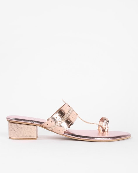 Silver and golden heel | Gold ankle strap heels, Heels, Strap heels