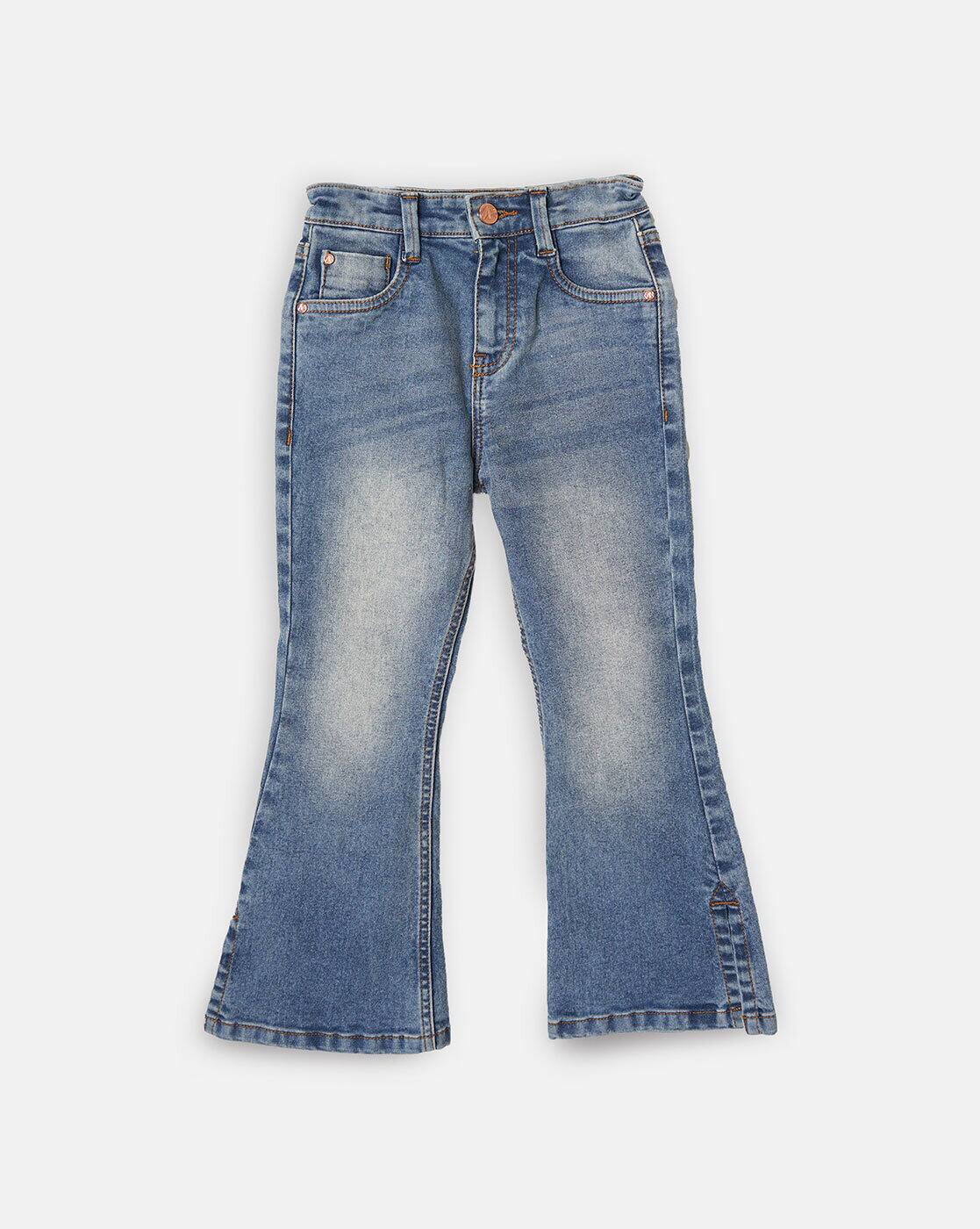 Buy Blue Jeans u0026 Jeggings for Girls by Angel u0026 Rocket Online | Ajio.com