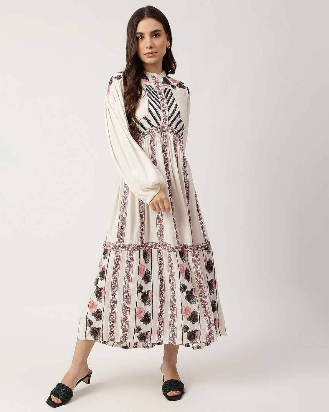 Buy White Dresses for Women by Marks u0026 Spencer Online | Ajio.com