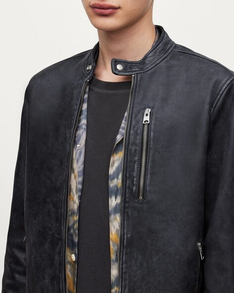 Allsaints colt leather clearance jacket