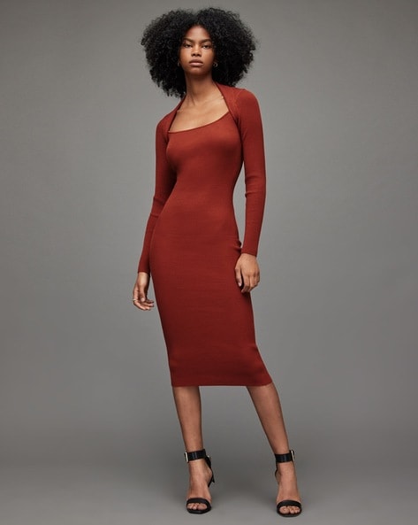 Buy Olive Green Dresses for Women by Vero Moda Online | Ajio.com