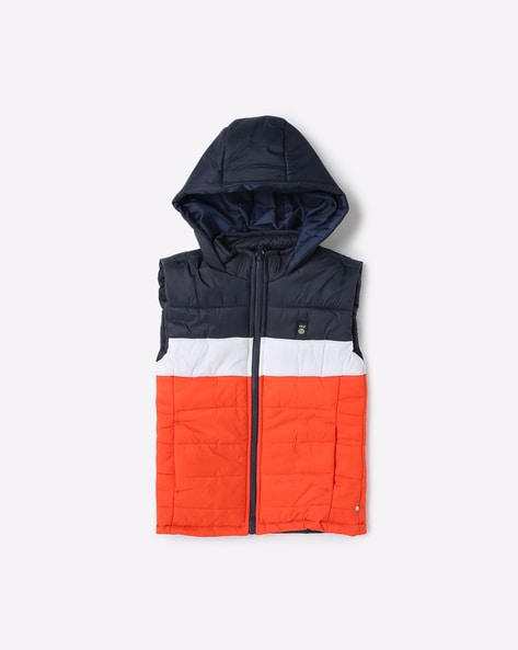 Boys hot sale orange gilet