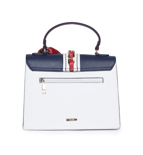 Aldo glenda satchel blue on sale