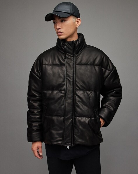 Shop Boys Quilted jacket black at Woollen Wear