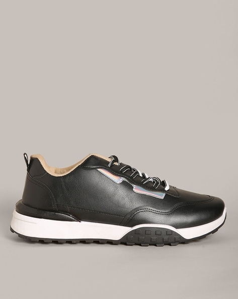 Men Low-Top Lace-Up Sneakers