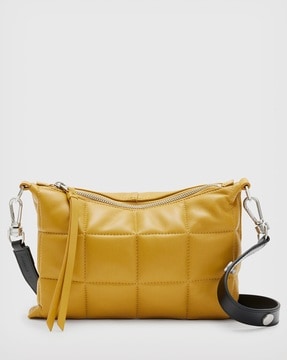 All saints online leather crossbody bag