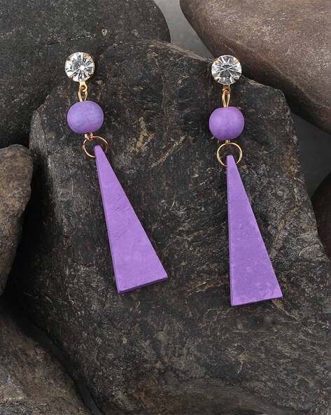 Filigree Rose Floral Drop Earrings - Wild Fable™ Lilac Purple : Target