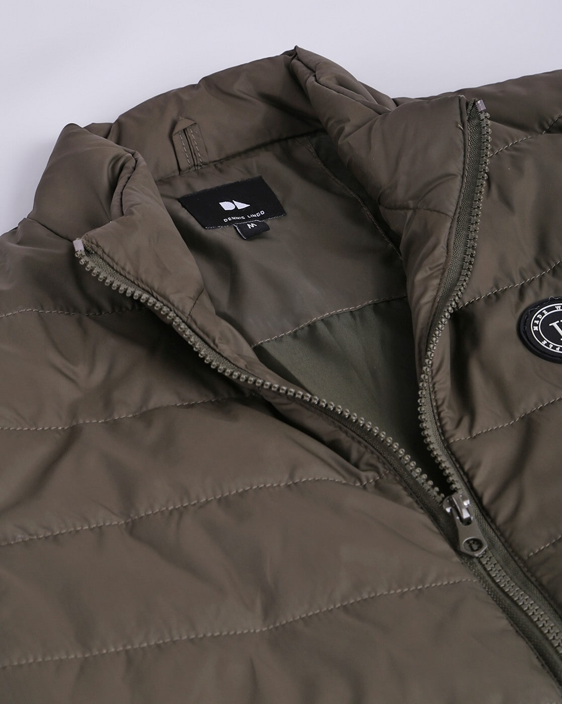 Fox chunk olive quilted on sale jacket