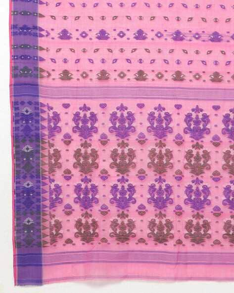 Buy Pink Sarees for Women by ANUKTA Online | Ajio.com